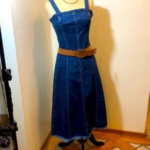 Madewell Jean Dress Size 4 .